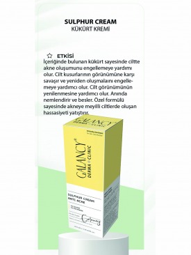 Galancy Derma Clinic Kükürt Kremi 10ml