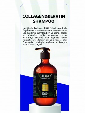 Galancy Derma Clinic Kolajen&Keratin Bakım Şampuanı 500ml