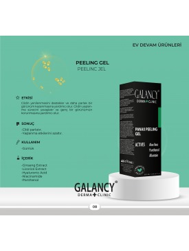 Galancy Derma Clinic Panax Peeling Jel 100ml